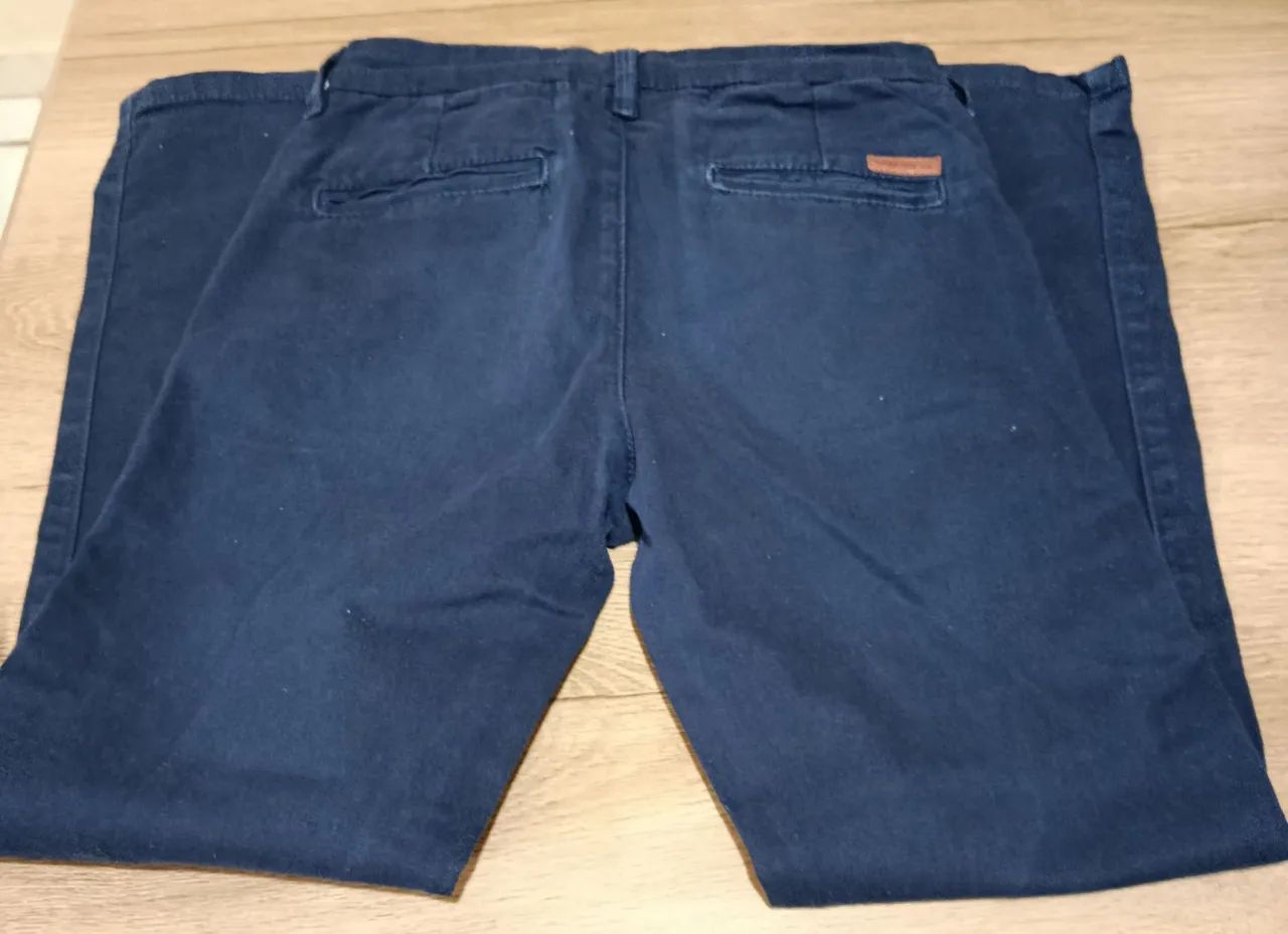 Calça Infantil Azul Marinho N.8 - Foto 3