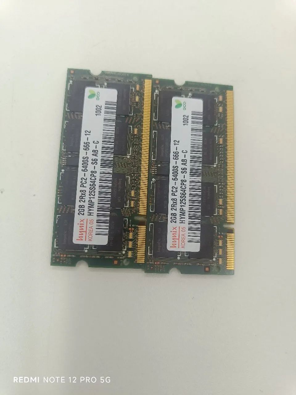 Memória DDR2 Notebook  2 GB + 2 GB total 4 gb  - Foto 2