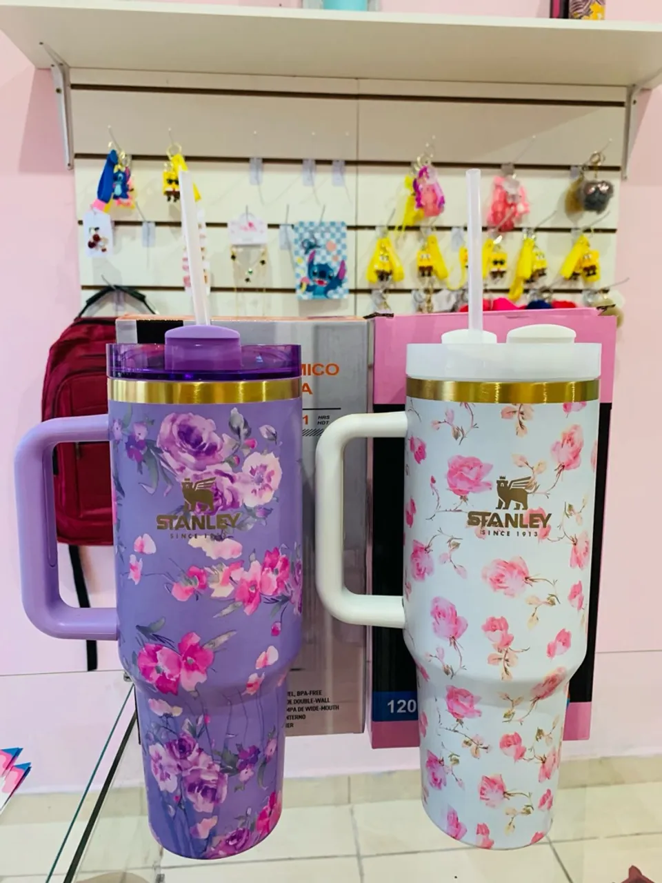 Stanley Floral 1200 Litro - Perfeita para suas bebidas!