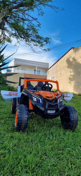 Carro Elétrico Infantil UTV 4X4 Off-Road - Foto 4