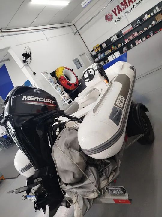 Bote inflável Zefir 3.6 sport usado - Foto 2