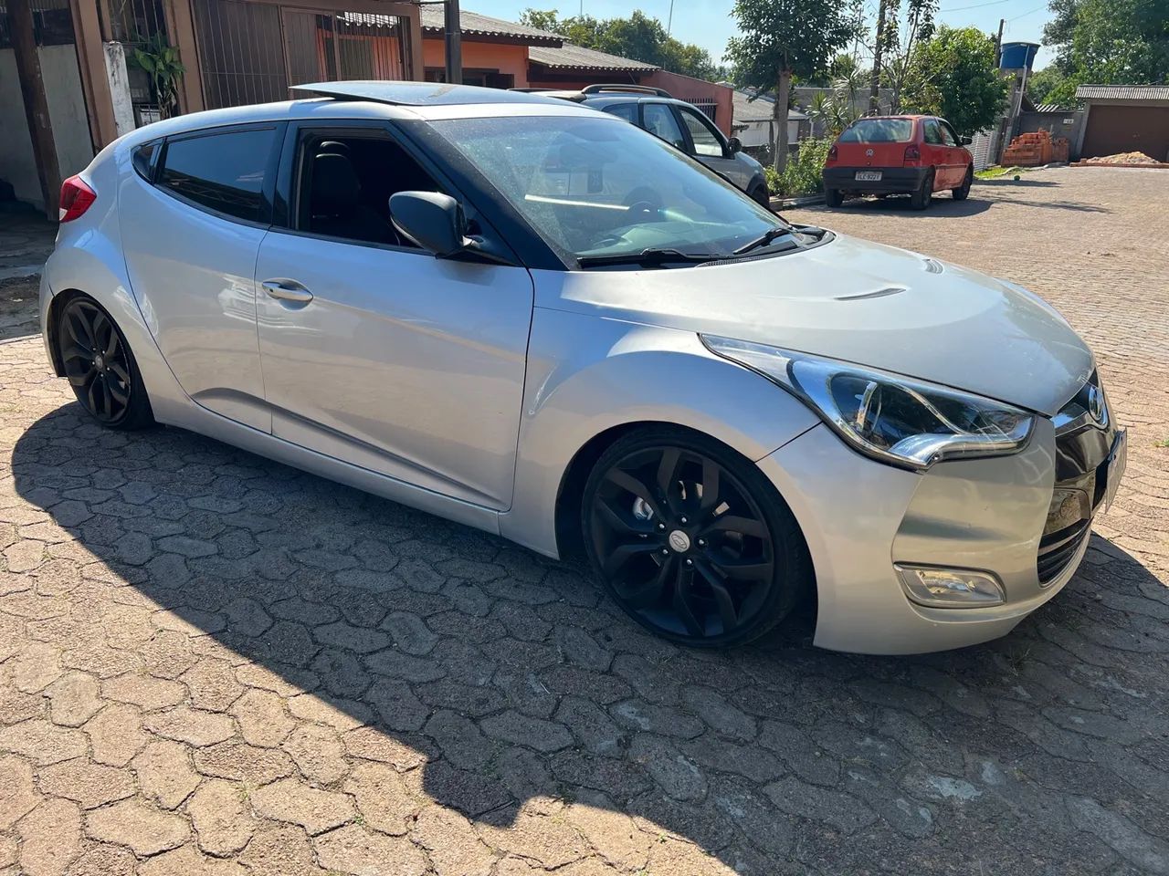 Veloster 2012 suspensão a ar