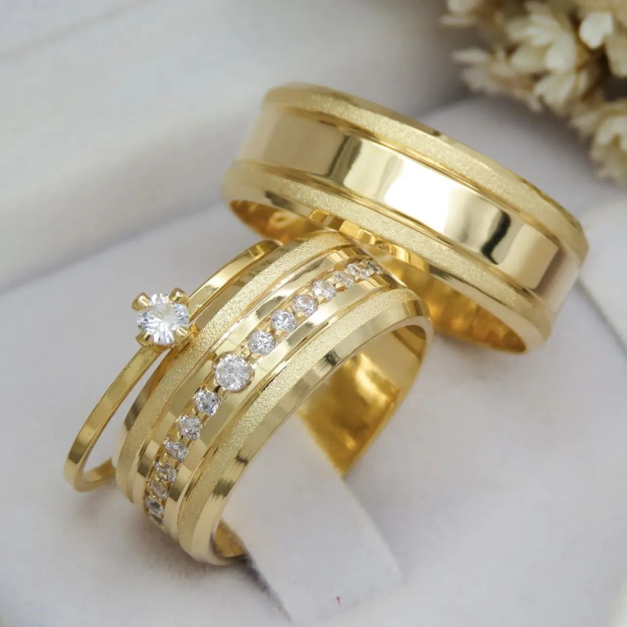 PAR DE ALIANÇAS COMPROMISSO  - Foto 5