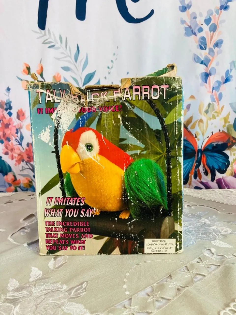 Talking Parrot Plush (Papagaio que repete todas as suas palavras) - Foto 2