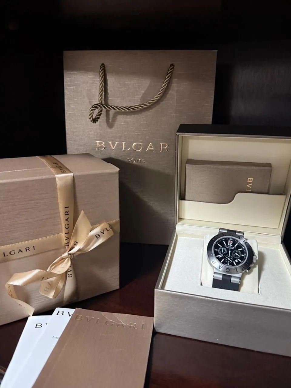 Relógio Bvlgari Titanium 