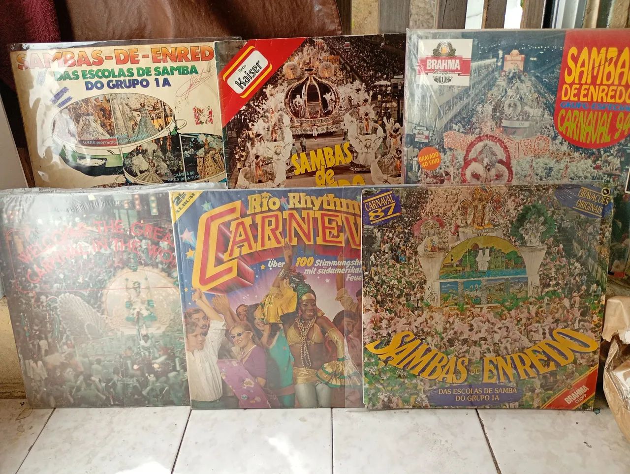 Lote de Lps carnaval (escola de samba etc)