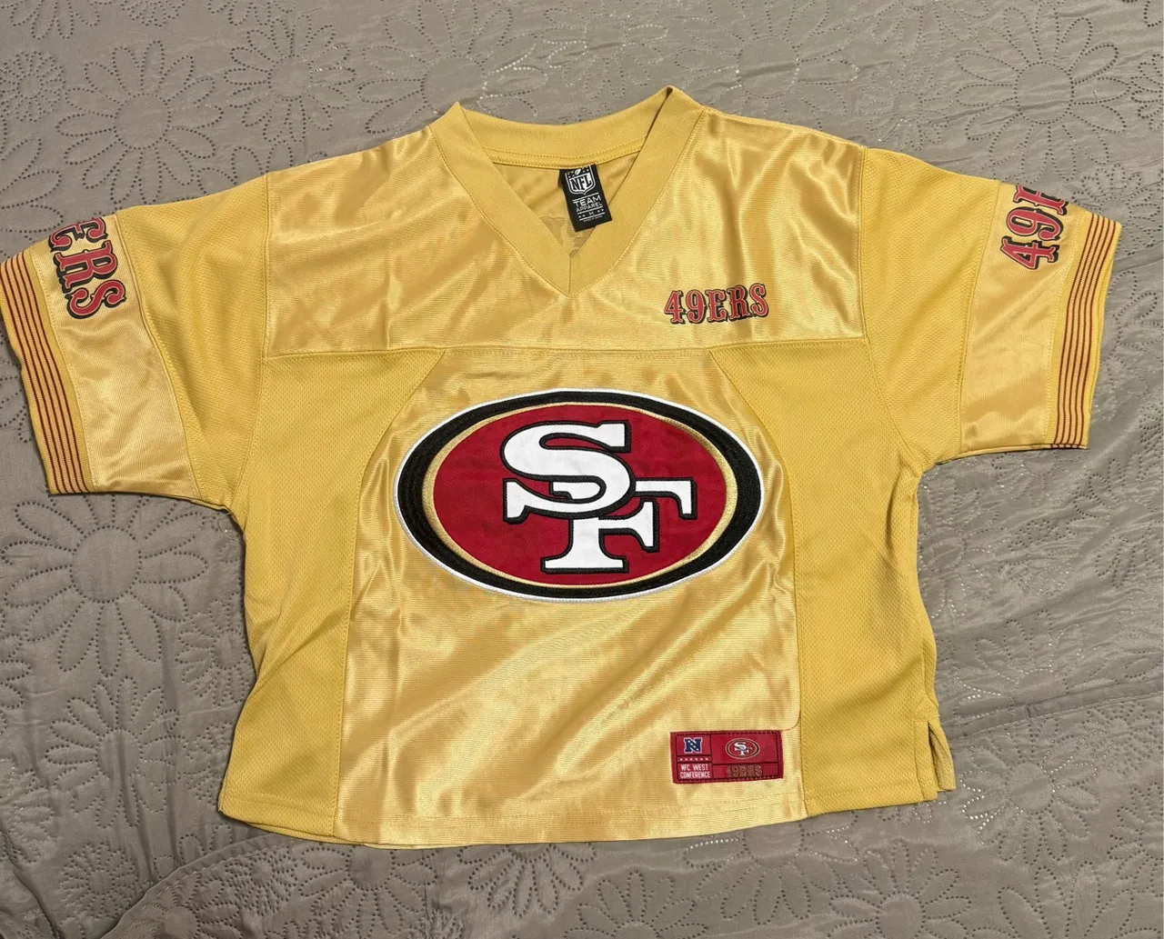Camisa 49ers NFL Amarela