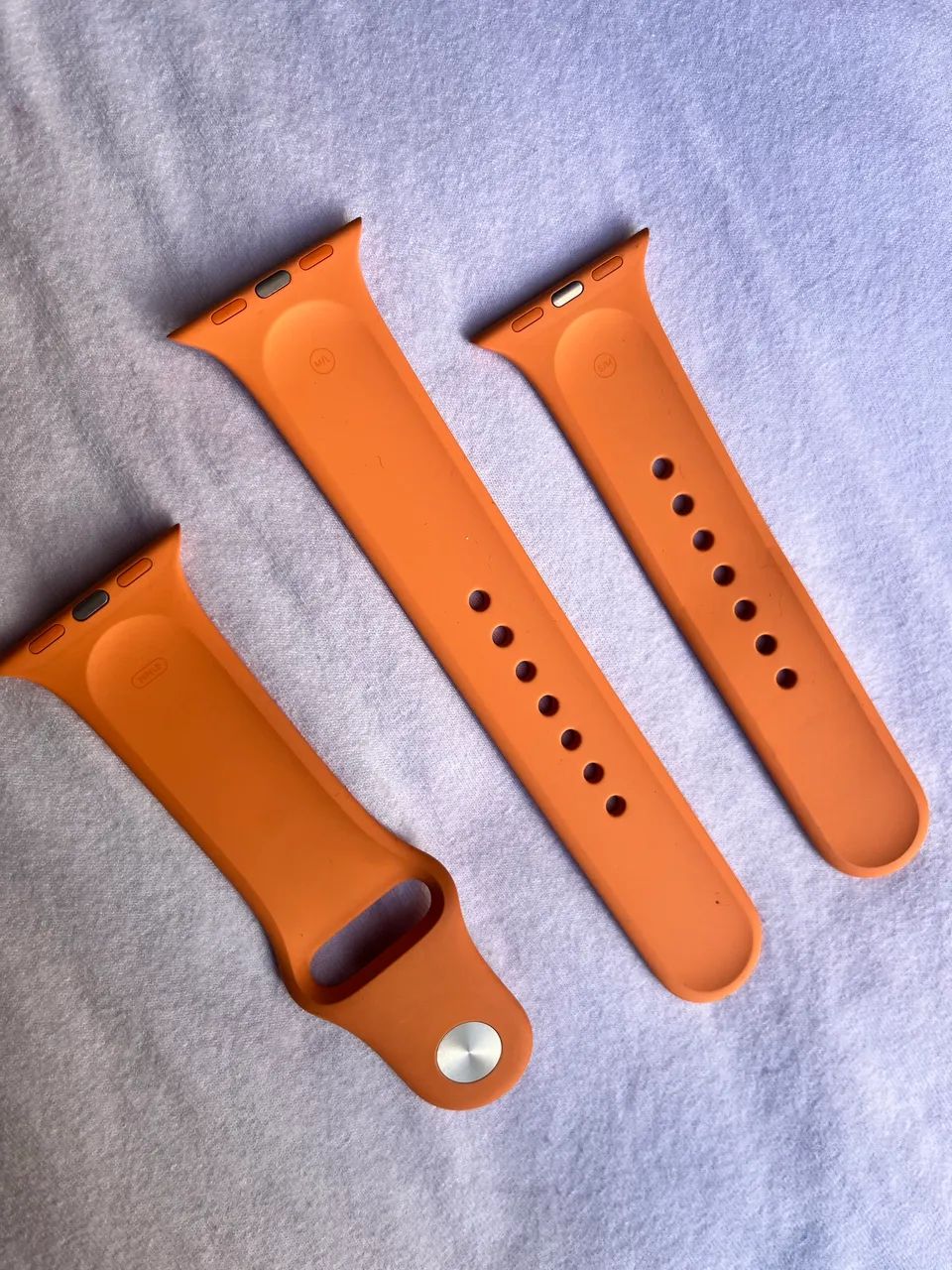 Pulseira Apple Watch original laranja  - Foto 3