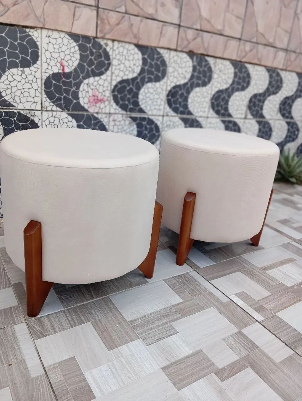 Par de Puffs novos! - Foto 5