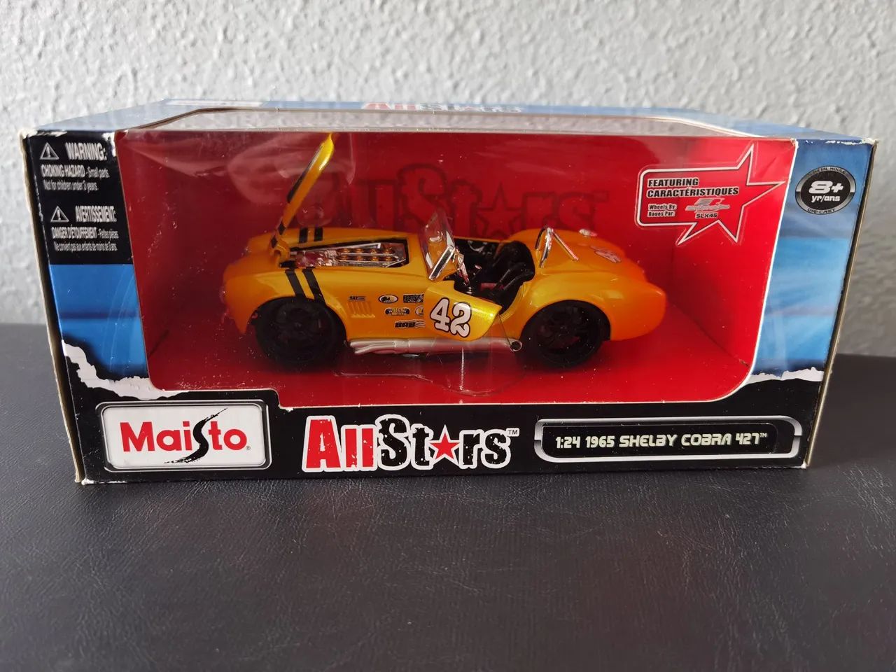 Miniatura Shelby Cobra 427 Maisto 1:24