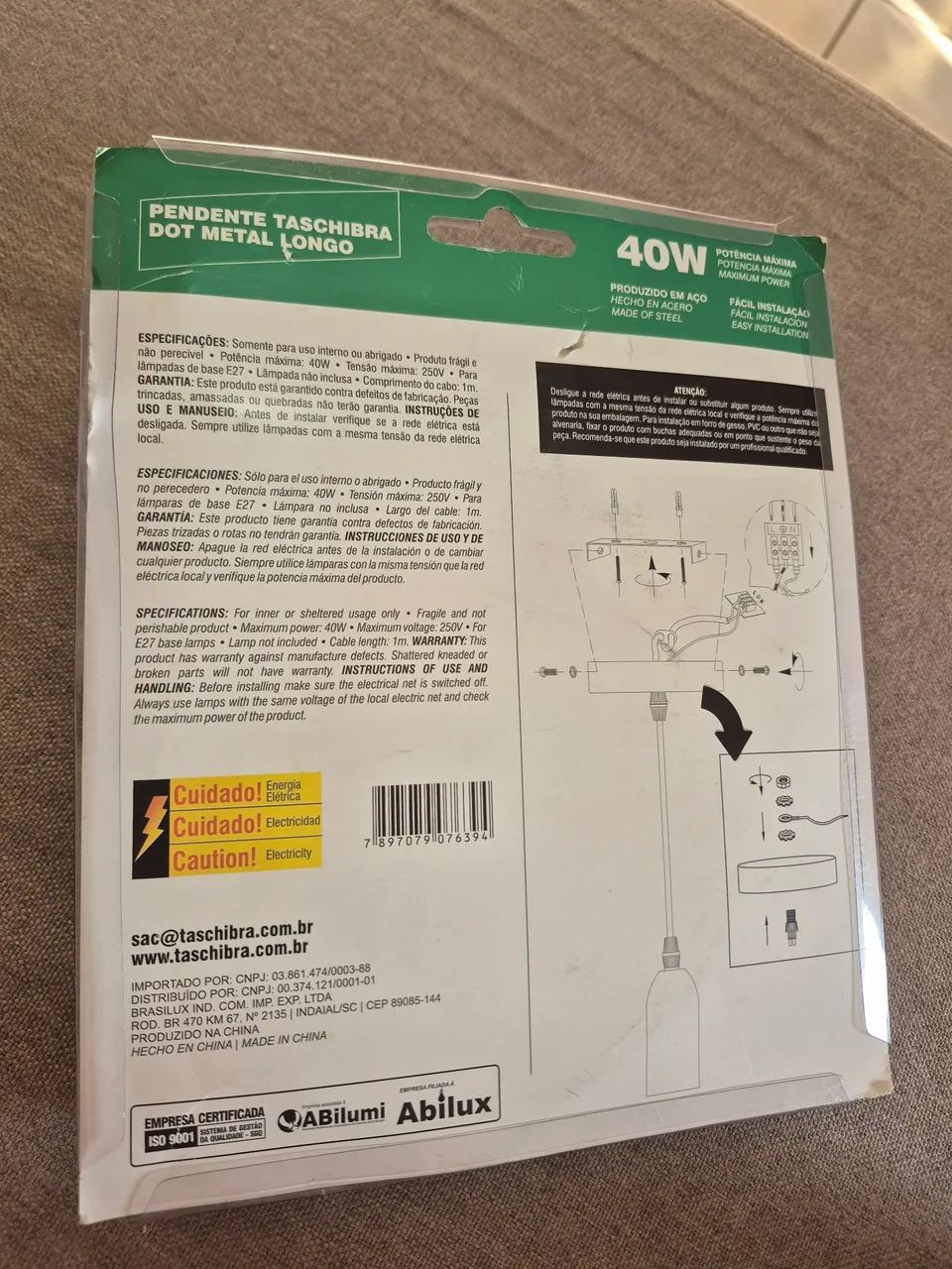 Pendente Taschibra - Foto 2