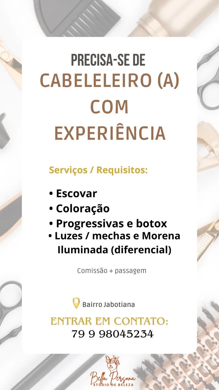 Precisa-se de Cabeleira 