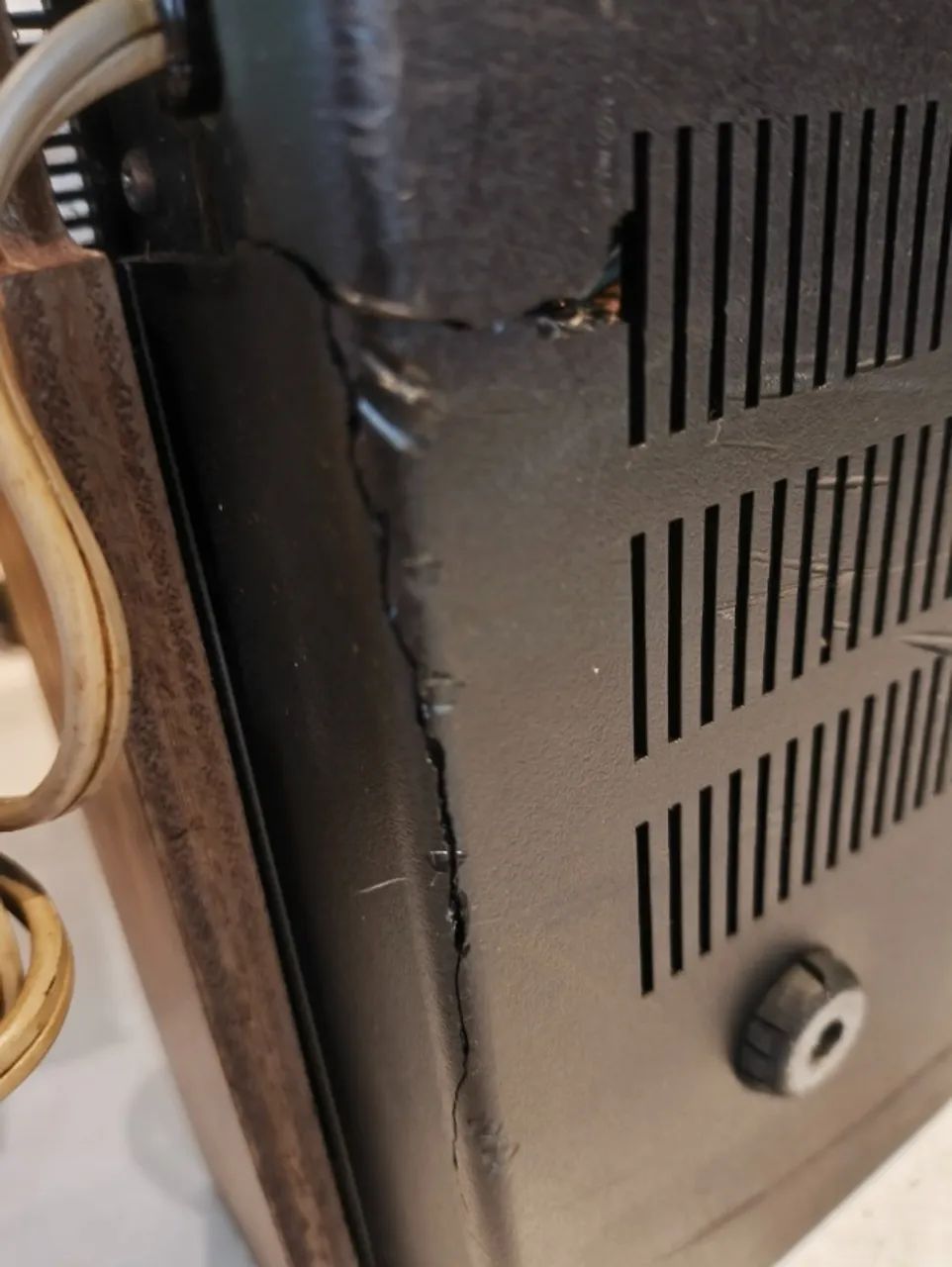 TAPE DECK DE MESA EVADIN PARA PEÇAS OU POSSÍVEL RESTAURO  - Foto 2