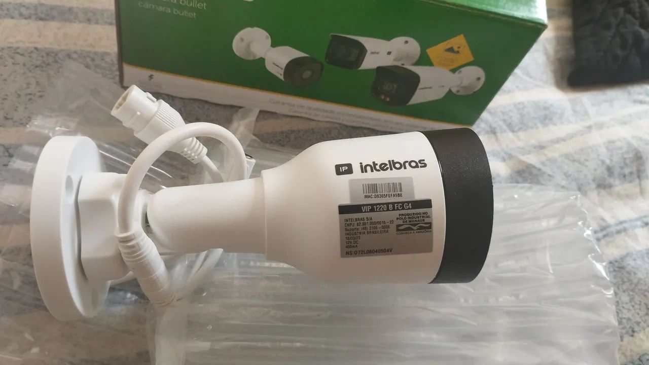 Câmeras de Segurança Intelbras VIP 1220 B FC G4, VHL 1220D série 1000