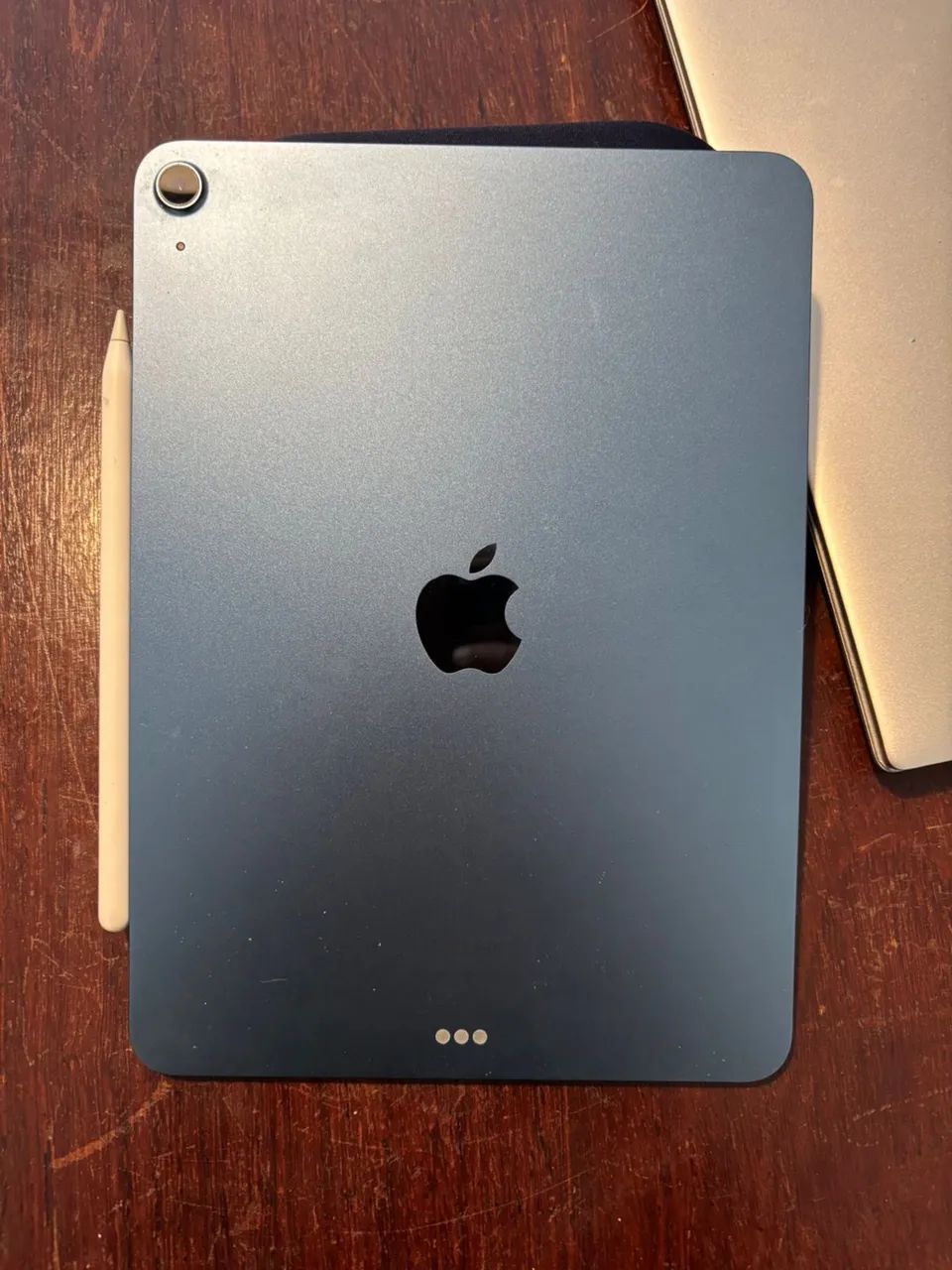 iPad Air 5 Geração Apple Wifi 64g Azul Apple Pencil 2 Geração - Foto 5