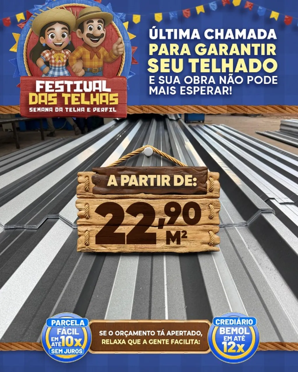 Telhas Galvalumes