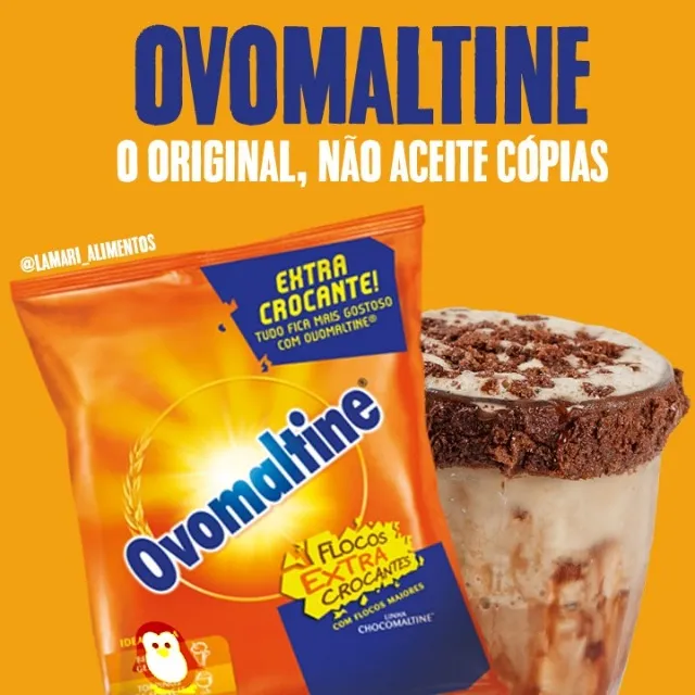 Ovomaltine 750g - e confeitos em geral