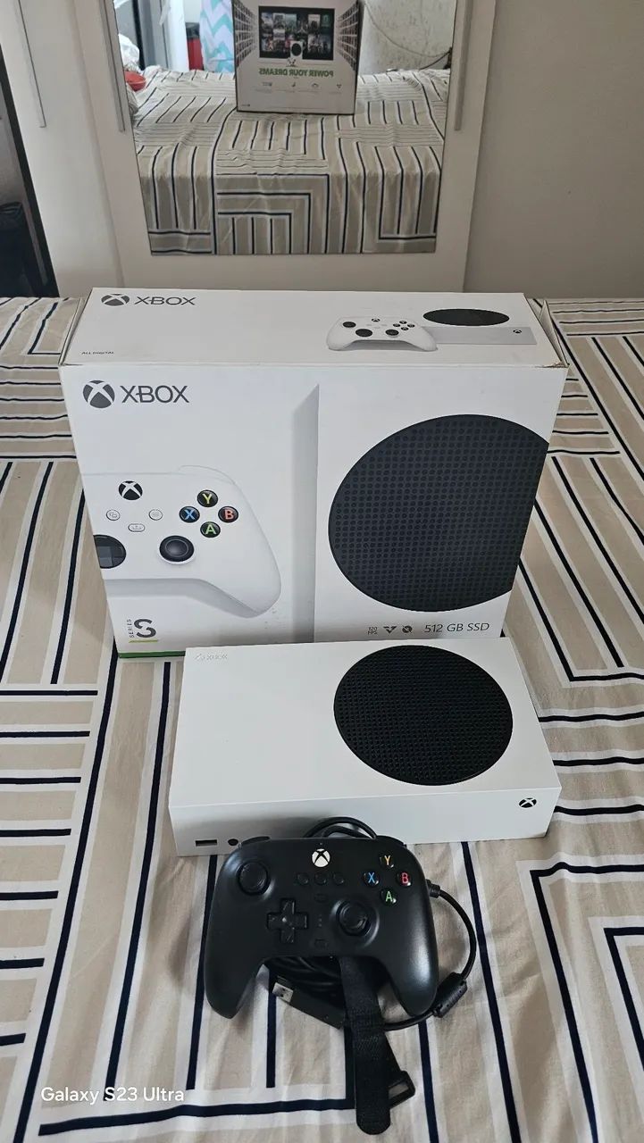 Xbox series com mais 170 jogos na biblioteca - Consoles de Vídeo