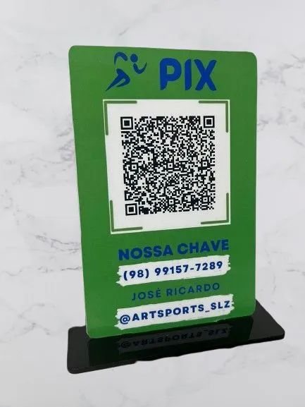 Placa Pix com QR Code - Foto 2