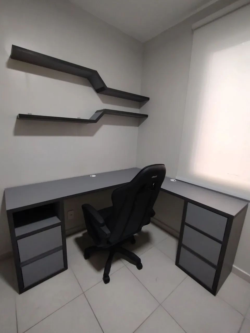 Mesa Gamer em L com Gaveta - Foto 2