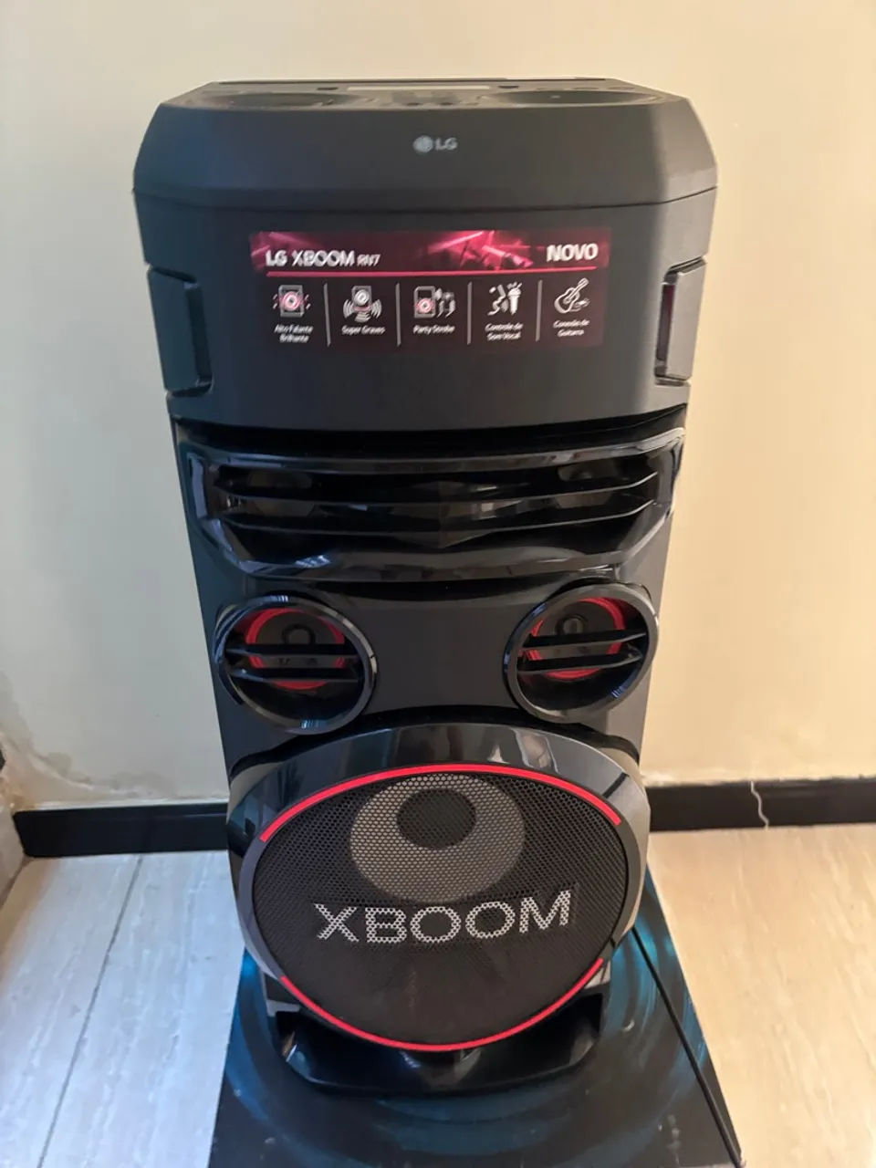 Caixa de Som LG XBOOM RN47 - Nova e Potente!