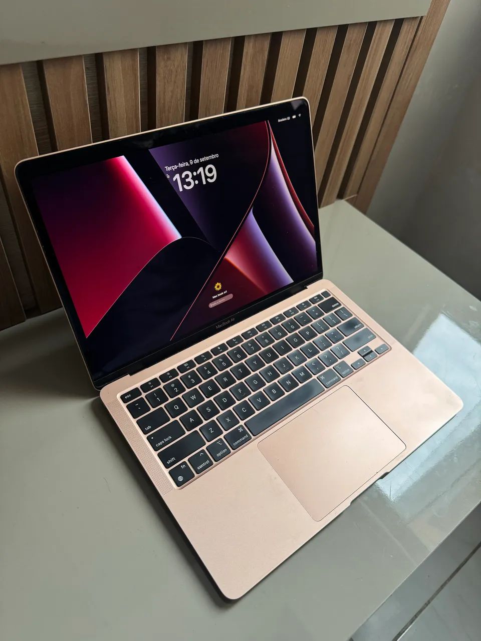 M1 MacBook Air 8GB 512GB 2020 ローズゴールド Apple notebook MacBook Air (de 13 polegadas, Processador M1 da