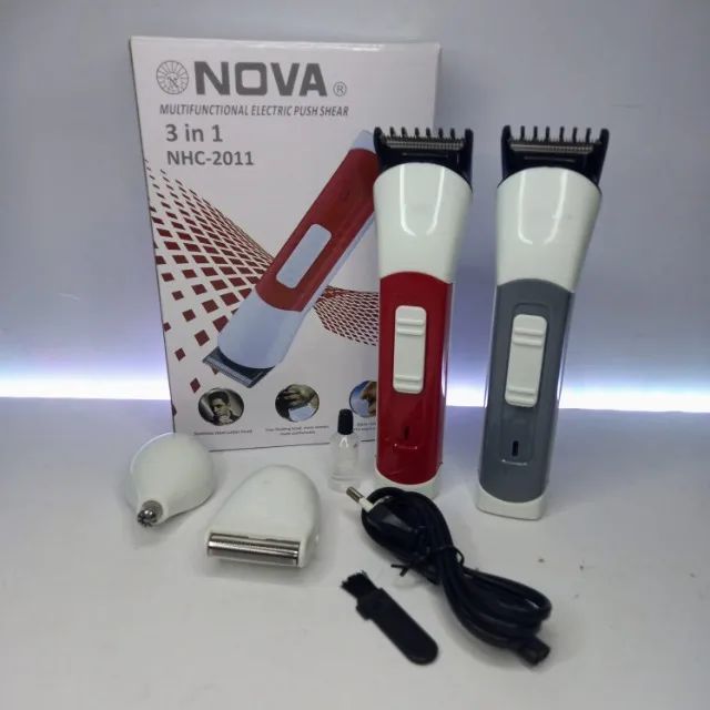 MÁQUINA DE CABELO, BARBEA e PELOS DO NARIS - ENTREGA GRATIS - Foto 2