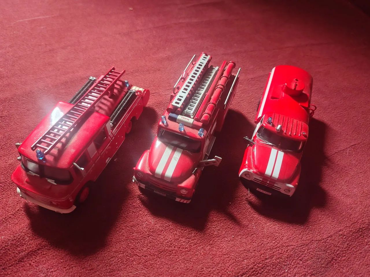 Miniaturas bombeiro 1/57 3 PCs del prado, amer