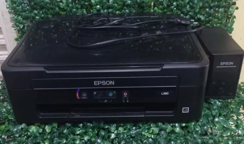  Impressora Epson l380  usada com defeito  