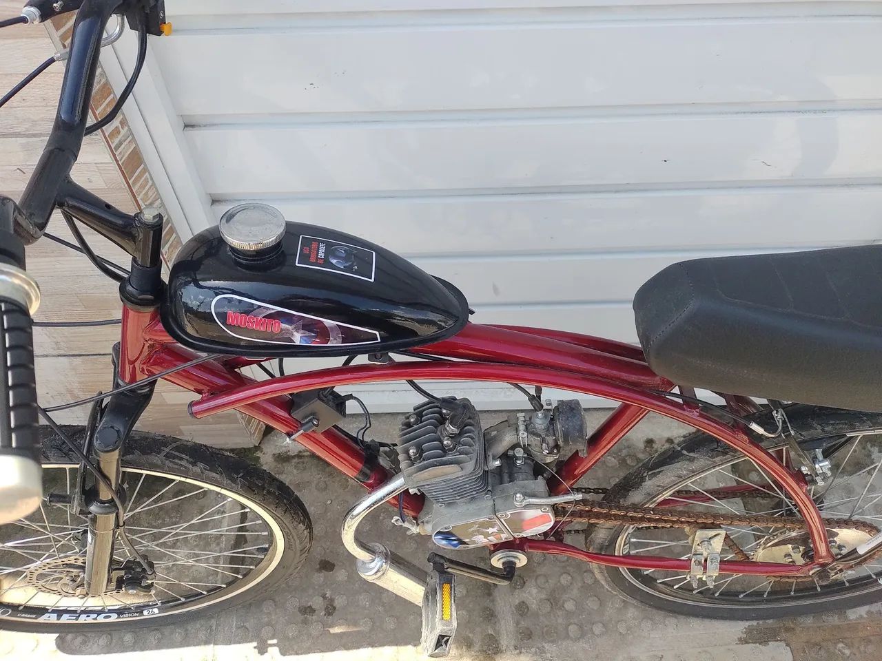 Motorized Bicycle Bicicleta Chopper Con Motor Mosquito Bicicleta