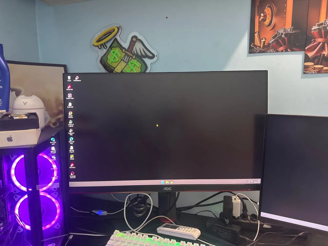 Monitor Gamer AOC Hero 27'' 165Hz 1ms - Novo - Foto 5