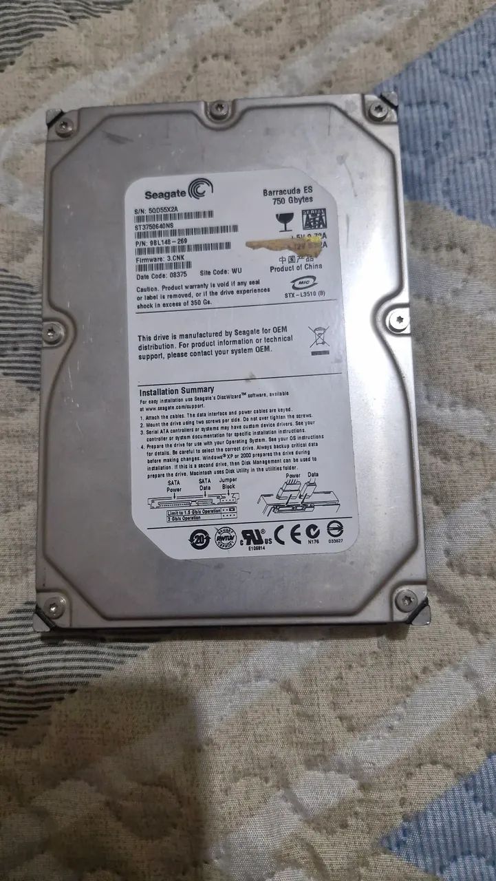 HD 750GB - Foto 4
