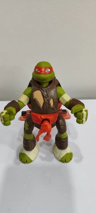 Boneco Tartaruga Ninja Michelangelo Colecionador  - Foto 2