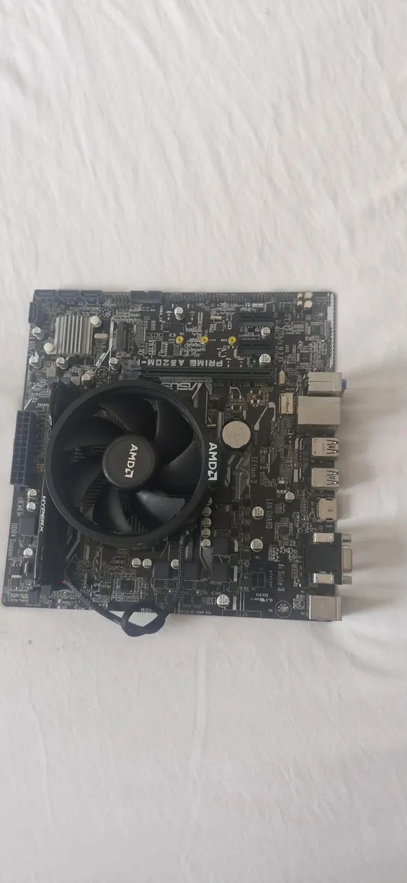 Processador Ryzen 3200g Placa Asus A320 8gb ddr4 hyperex