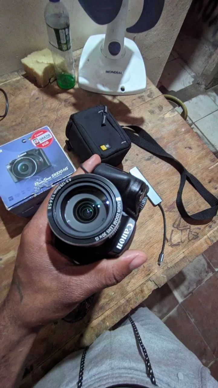 Câmera canon powershot sx510 hs - Foto 3