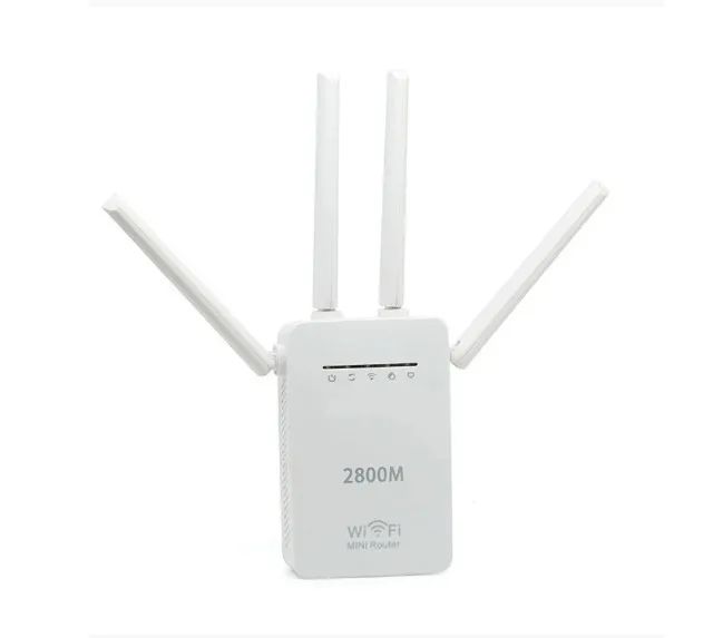 Repetidor e roteador wifi Kapbom KAP-X330 4 Antenas 2800Mbps