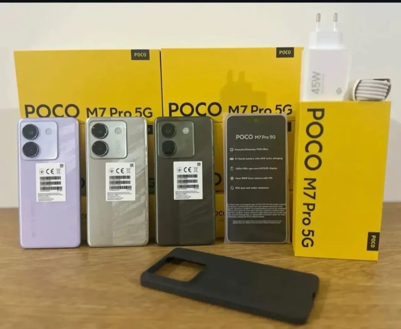 Poco M7 Pro 5G 256 GB 8 Ram NOVO