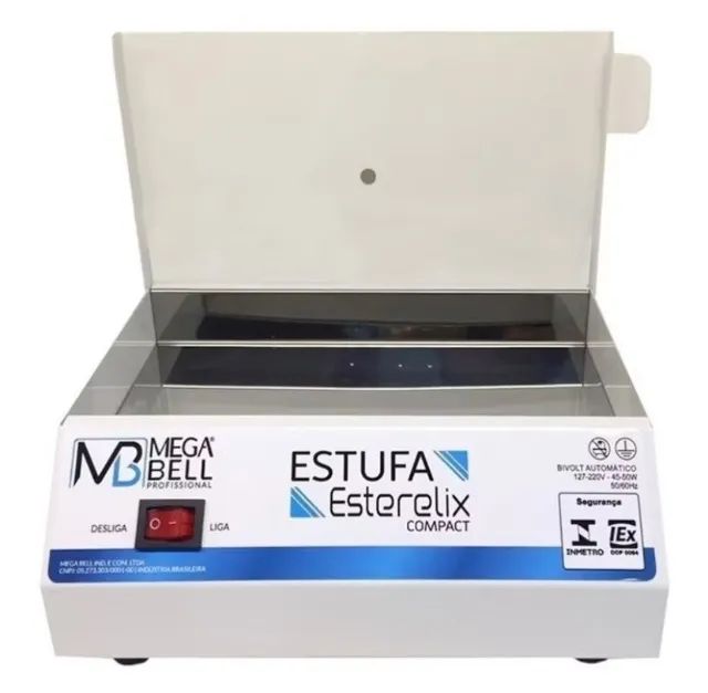 Kit para manicure com Mesa + prateleira + carrinho auxiliar + estufa + jaleco pp - Foto 3