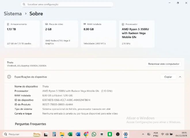 NOTEBOOK ASUS X509DA - Foto 5