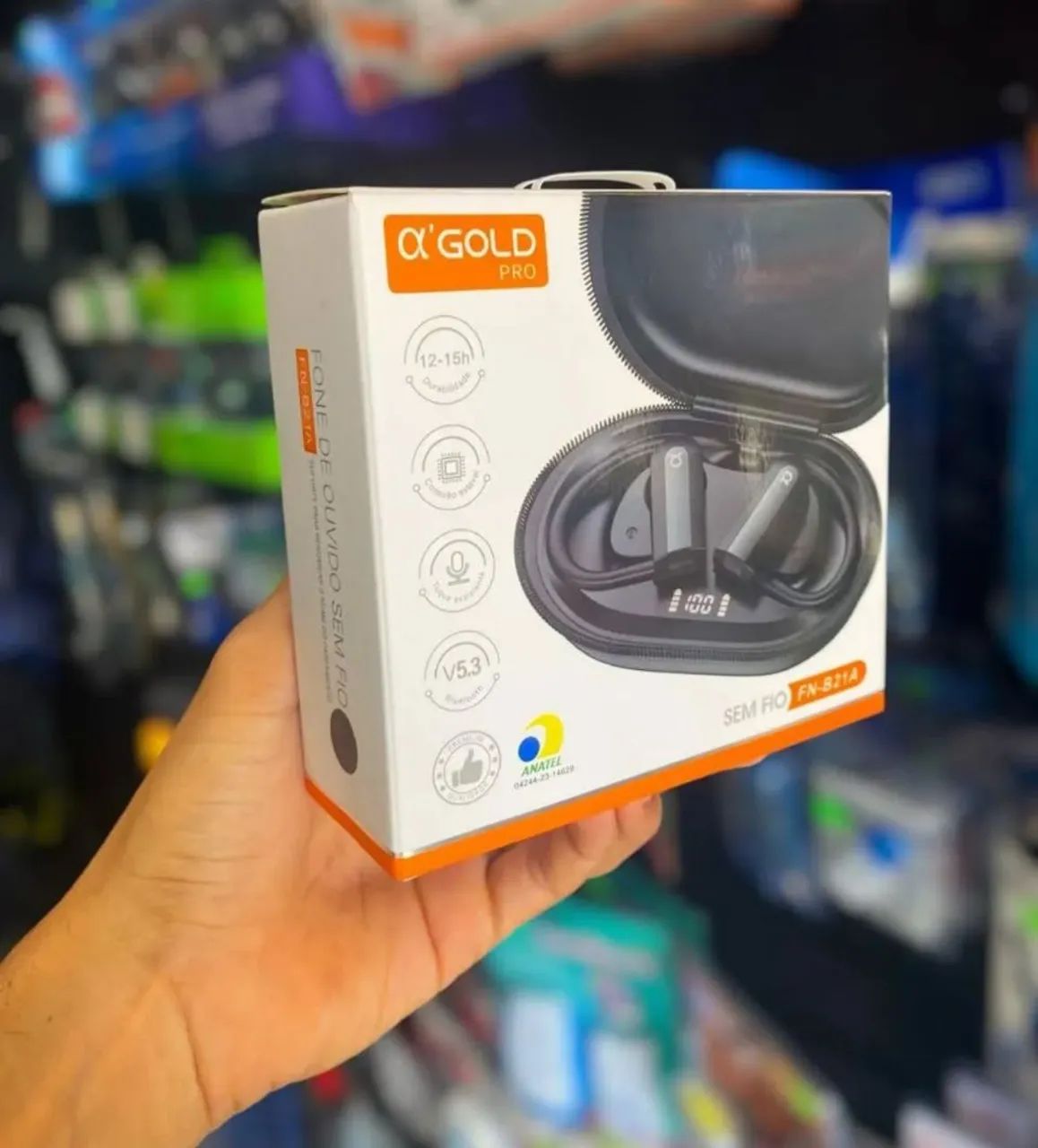 Fone de ouvido Bluetooth