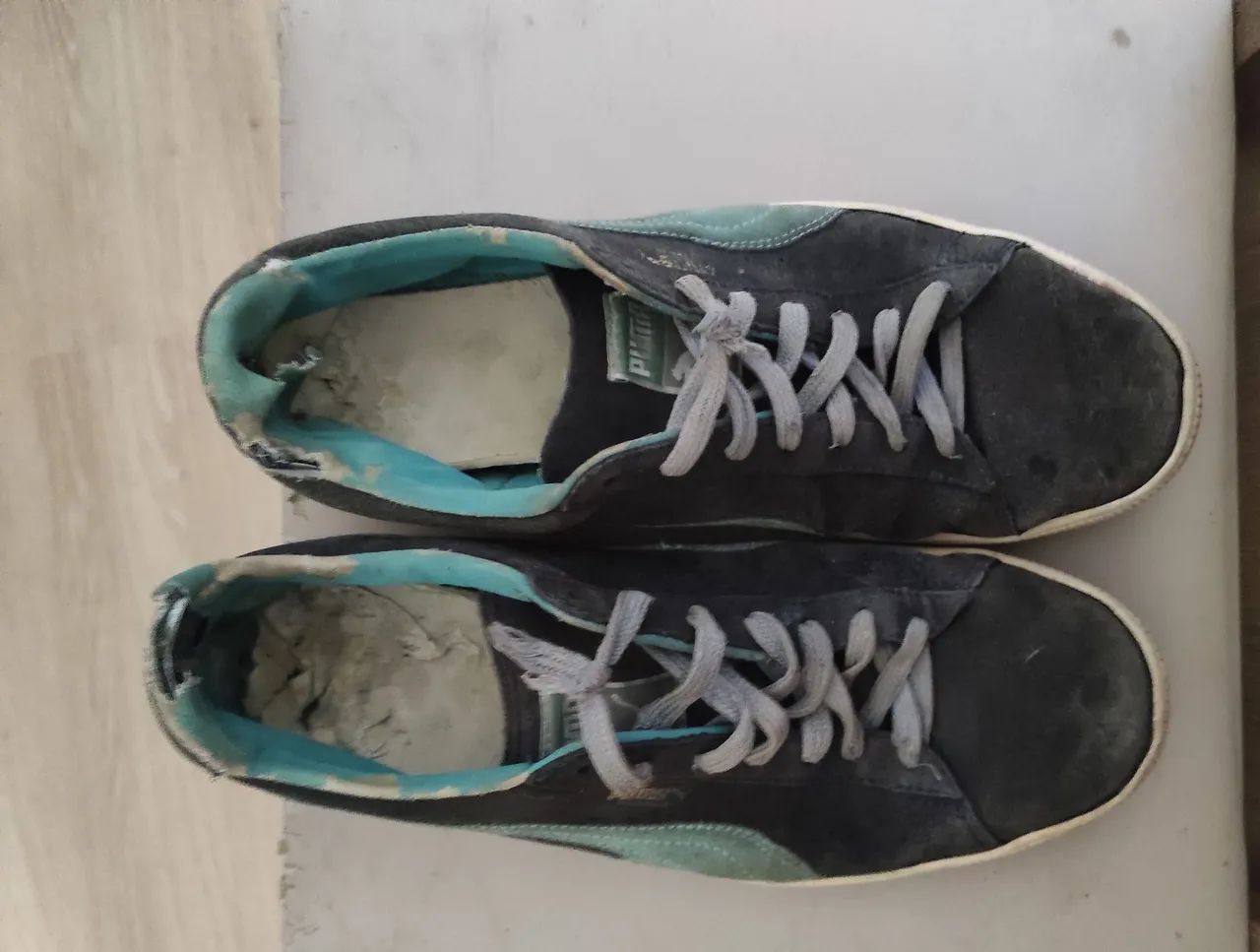 Tênis puma Suede 43 azul  - Foto 2