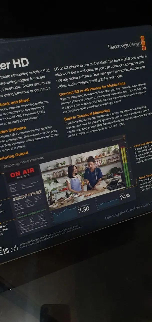 Blackmagic web presenter - Foto 2