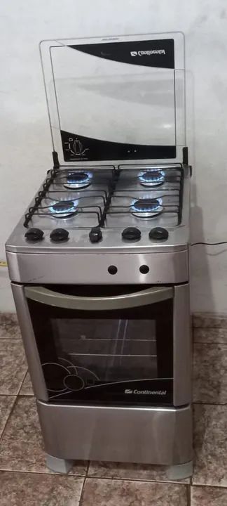 Fogão Continental 4 Bocas com Forno - Foto 6