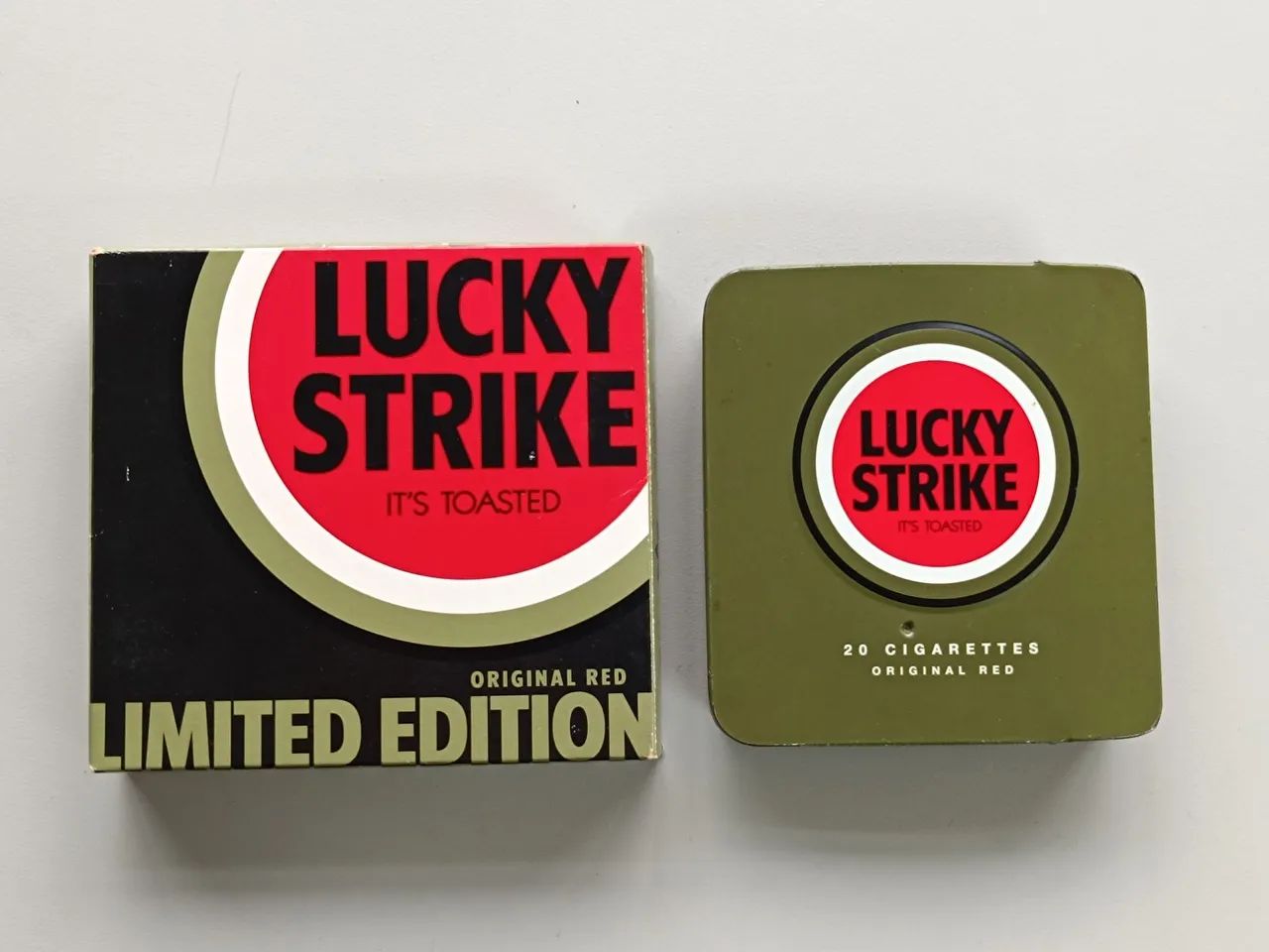 Par de Cigarreiras Lucky Strike Original Red Limited Edition - Foto 4