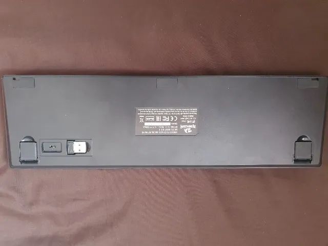 teclado redragon s fio ashe pro brown rgb - Foto 2