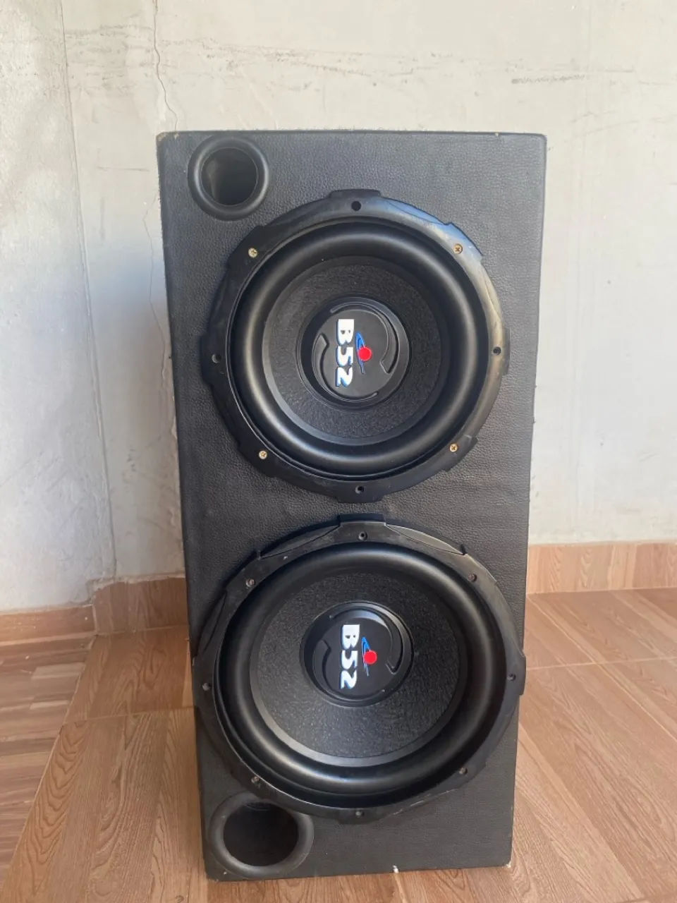 Caixa de Som BS2 Subwoofer Duplo - Grave Potente!