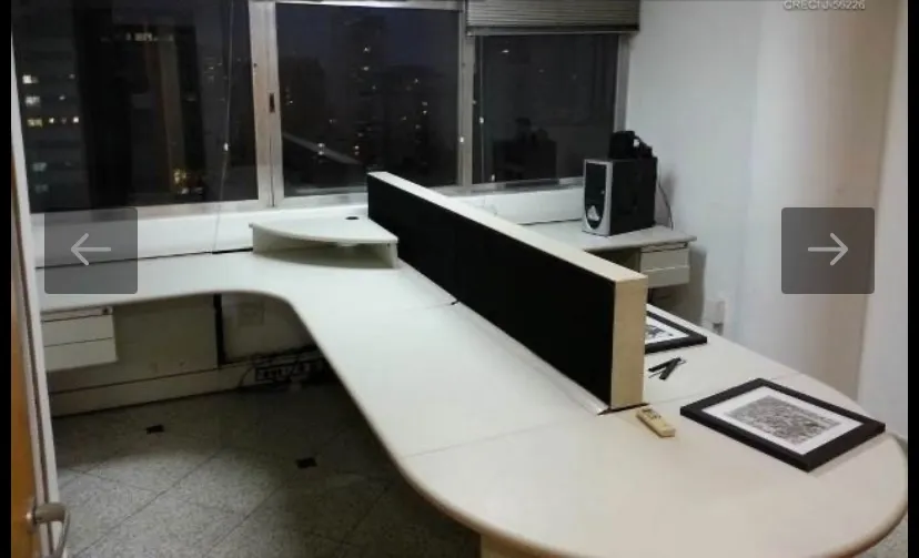 Sala/Conjunto semi mobiliado para aluguel e venda possui 121m2 - Avenida Paulista.