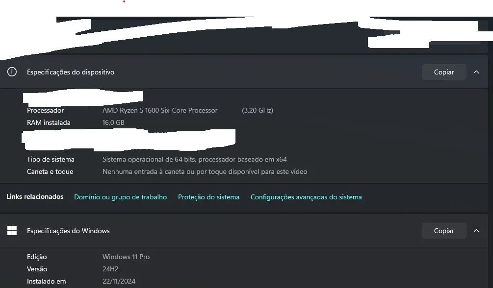 PC Gamer + Monitor AMD Ryzen 5 1600 16GB SSD Placa de Vídeo Radeon RX 570 8GB - Foto 2