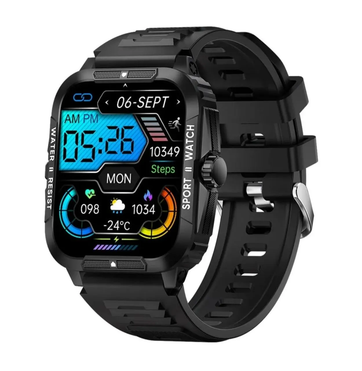 Smartwatch Esportivo com Tela Colorida