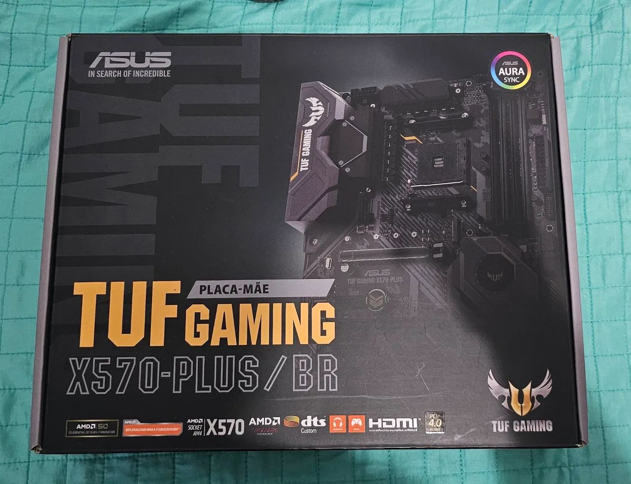 Placa-Mãe ASUS TUF Gaming X570-Plus/BR
